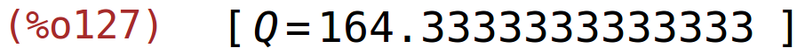 (%o127)	[Q=164.3333333333333]