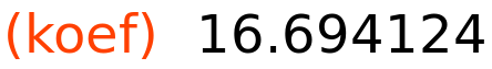 (koef)	16.694124