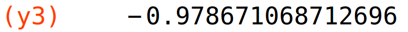 (y3)	-0.978671068712696